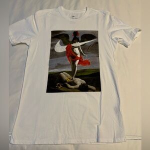 Nike White Graphic T-Shirt
